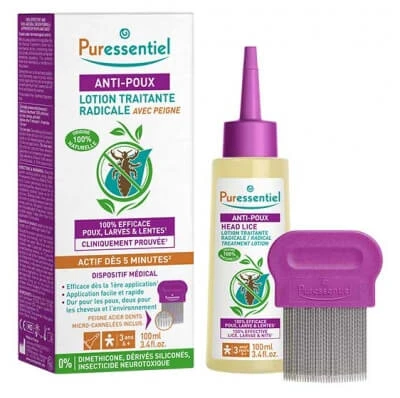 Puressentiel Anti-Lice Lotion 100 ml + Comb