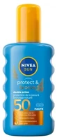 Nivea Sun Protect &amp; Bronze Double Action Sun Spray SPF 50, 200 ml