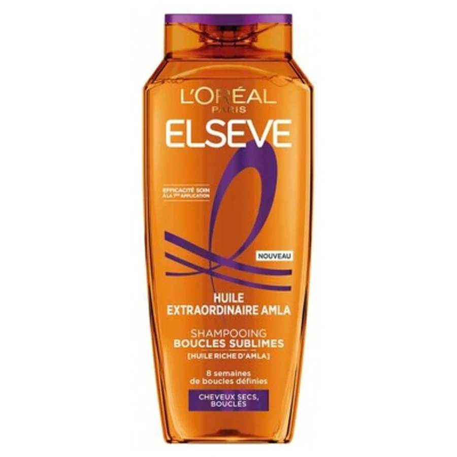Champú L'Oréal Paris Elseve Extraordinary Amla Oil Sublime Curls, 250 ml