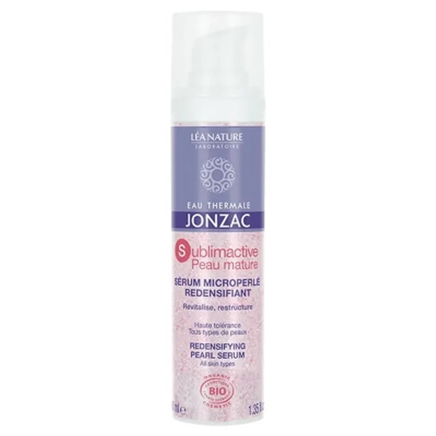 Jonzac Sublimactive Thermaalwater voor de rijpere huid: Biologisch verdichtend serum met microparels, 40 ml