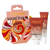 Florame Sucre d'Orge-cadeauset: handcrème 30 ml + biologische lippenbalsem 15 ml