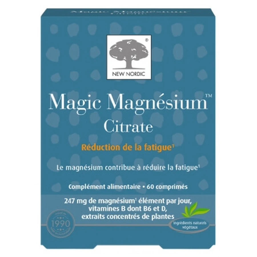 New Nordic Magic Magnesiumcitraat 60 tabletten