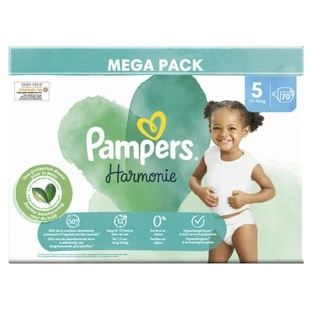 Pampers Harmonie Size 5, 70 Diapers (11–16 kg)