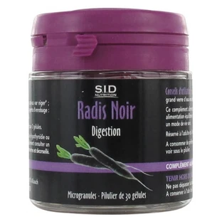 S.I.D Nutrition Digestion Radis Noir 30 Gélules