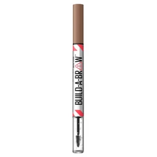 Maybelline New York Build-A-Brow 2-in-1 Eyebrow Pen and Setting Gel, 10 ml