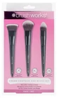 Brushworks-set met contour- en oogschaduwkwasten