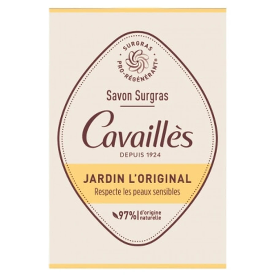Cavaillès Savon Surgras Jardin l'Original 100 g