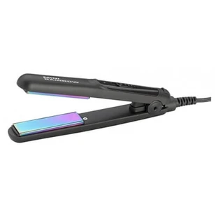 Gamma Piu Mini Rainbow Travel Hair Straightener, Black