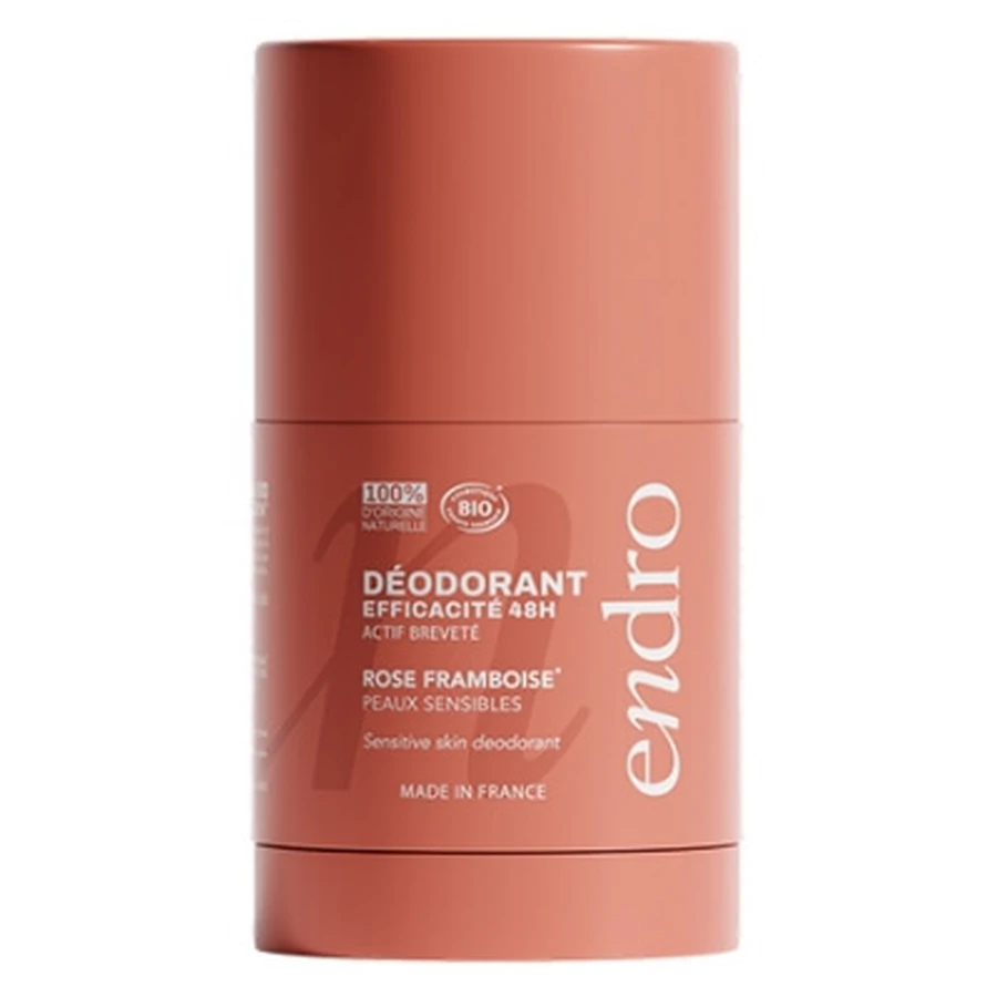 Endro Déodorant Stick 48H Rose Framboise Bio 50 g