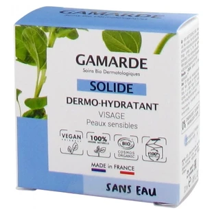 Gamarde Cremă hidratantă dermo-hidratantă solidă pentru față, organică, 32 ml
