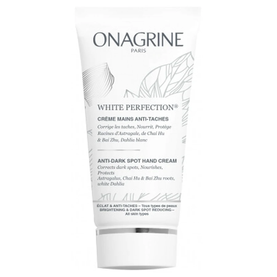 Crema de manos Onagrine White Perfection contra las manchas oscuras, 50 ml