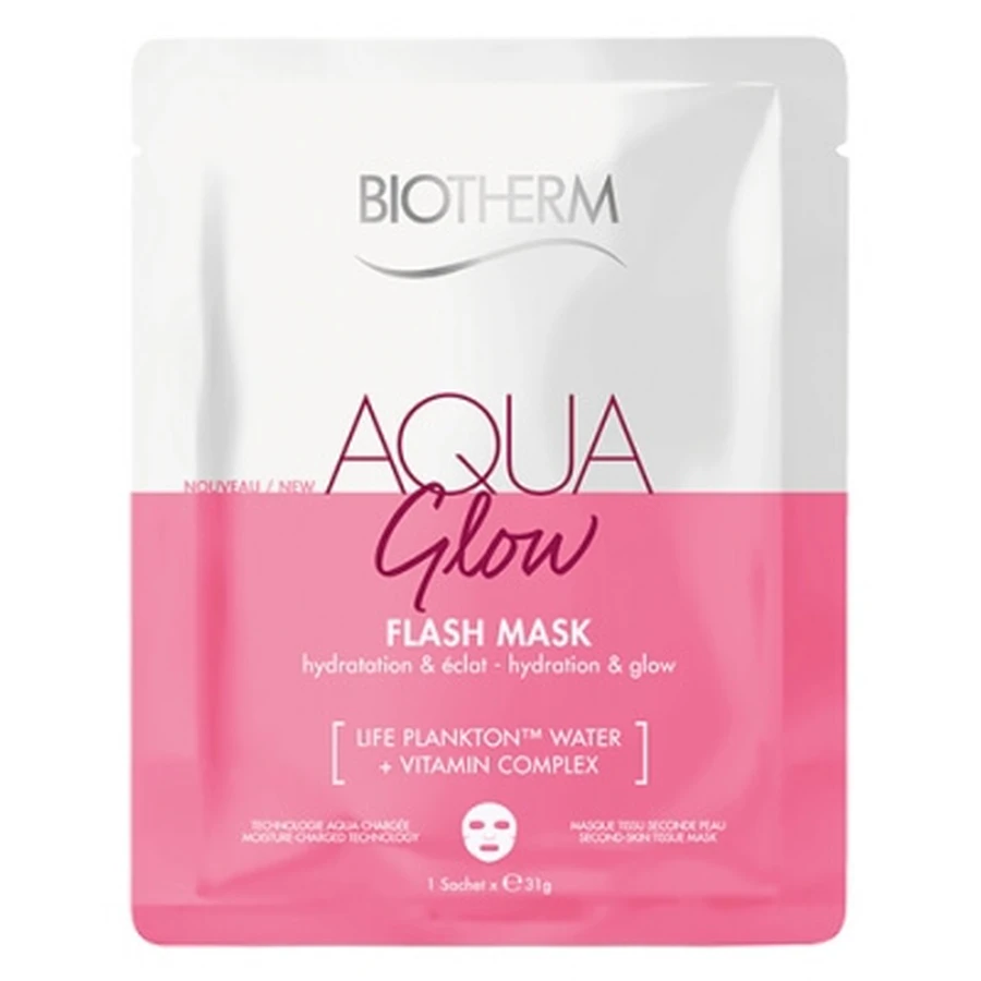 Biotherm Aqua Glow Flash Hydraterend en Stralend Masker 31 g