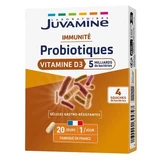 Juvamine Probiotics, Vitamin D3, Immunity—20 Capsules