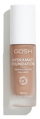 Base de maquillaje Hydramatt de Gosh Copenhagen 012R, tono medio-oscuro, Gosh