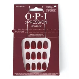 Uñas postizas OPI xPress/On Malaga Wine de OPI