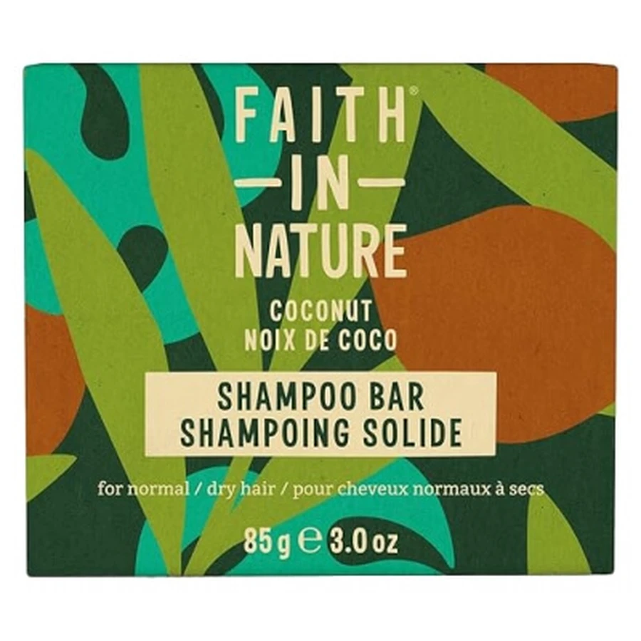 Faith In Nature Coconut Solid Shampoo, 85 g