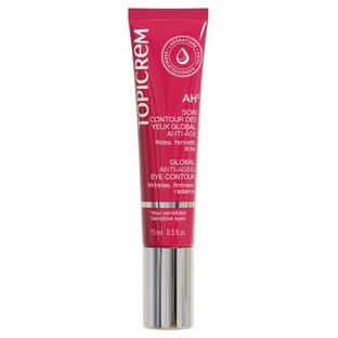 Topicrem AH3: Tratamiento antienvejecimiento integral para el contorno de los ojos, 15 ml