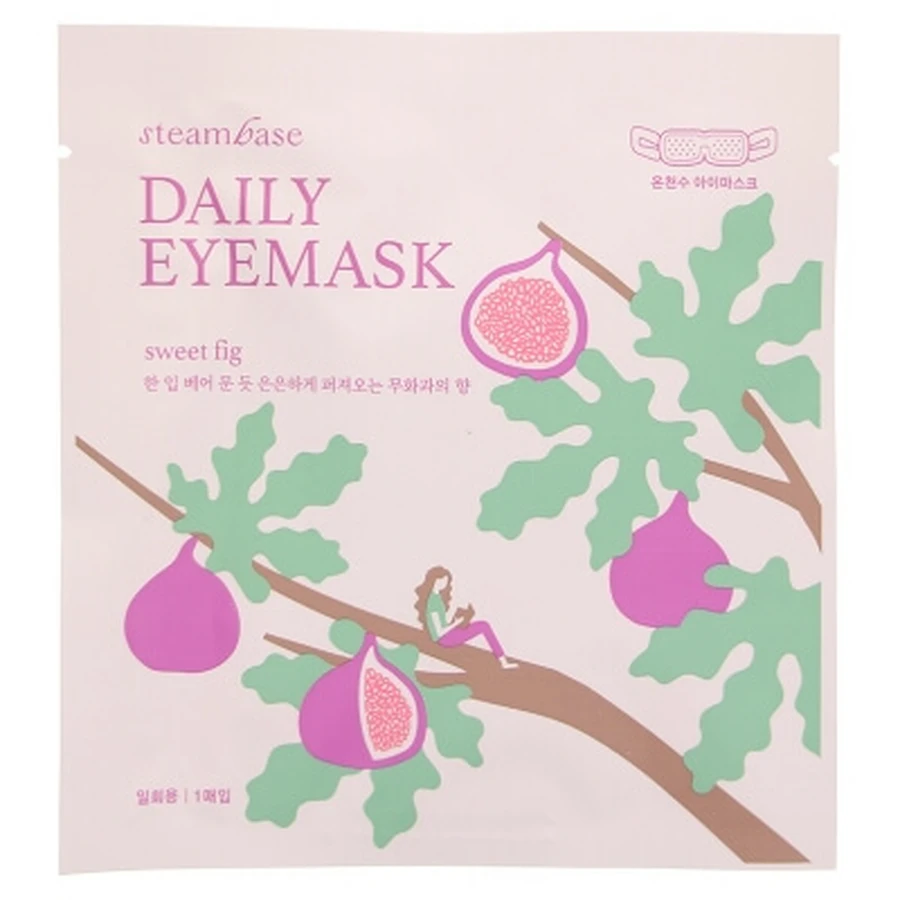 Steambase Masque Auto-Chauffant pour les Yeux Sweet Fig 1