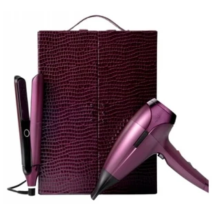 ghd Chronos Glätteisen und Helios Haartrockner im Set, Cherry Chic Collection