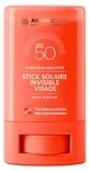 Arganicare Unsichtbarer Sonnenschutz-Stift für das Gesicht LSF 50, 15 g