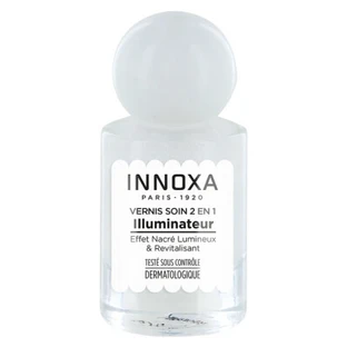 Esmalte de uñas nutritivo 2 en 1 con brillo de Innoxa, 10 ml