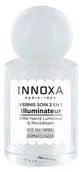 Esmalte de uñas nutritivo 2 en 1 con brillo de Innoxa, 10 ml