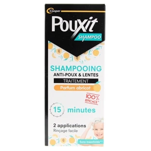 Champú Pouxit de albaricoque contra piojos y liendres, 200 ml
