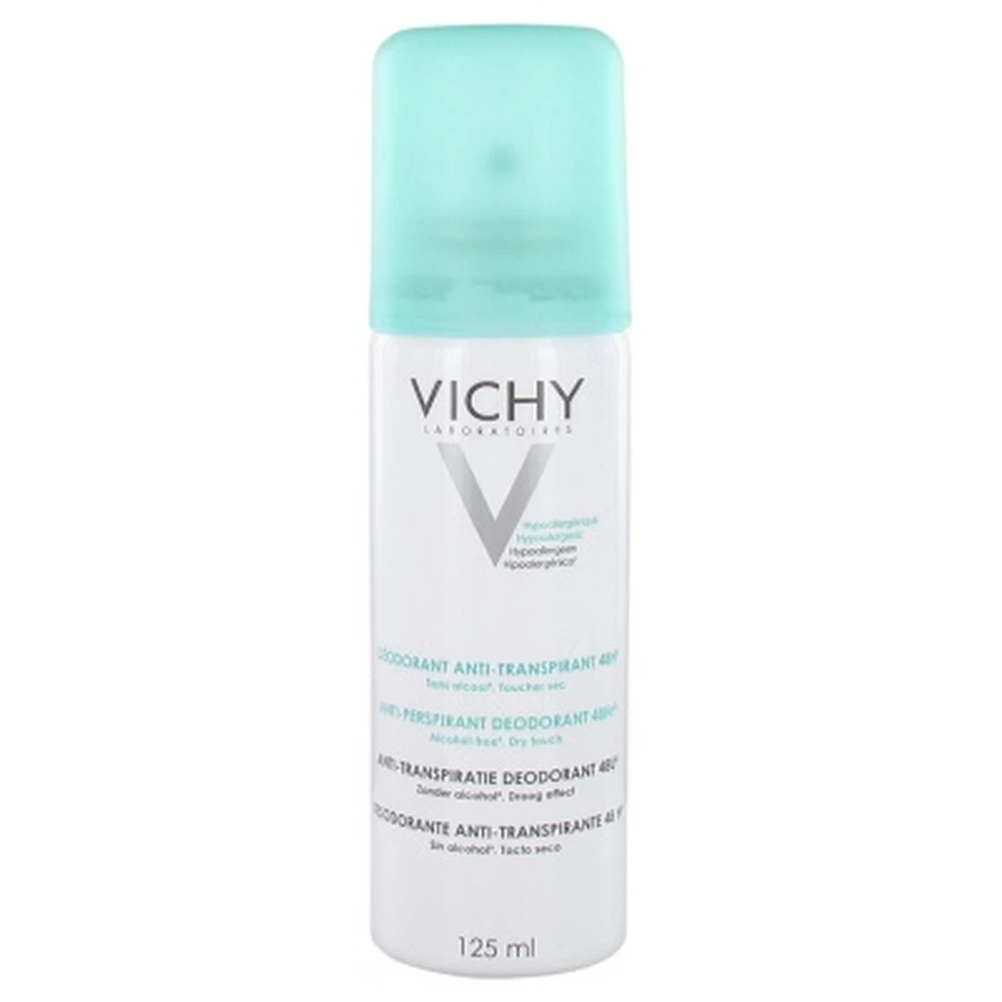 Vichy 48-Hour Antiperspirant Deodorant, 125 ml