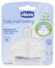 Chicco Natural Feeling: 2 chupetes de flujo variable, a partir de los 4 meses