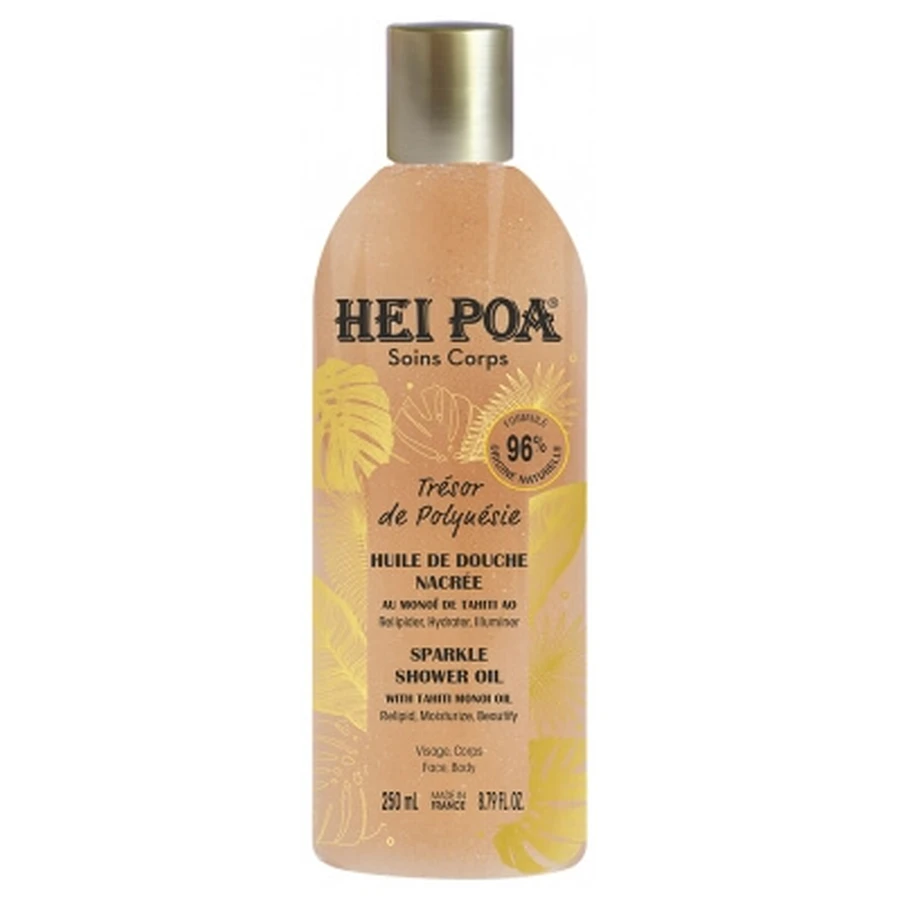 Hei Poa Body Care "Trésor de Polynésie" Parelmoerachtige doucheolie 250 ml