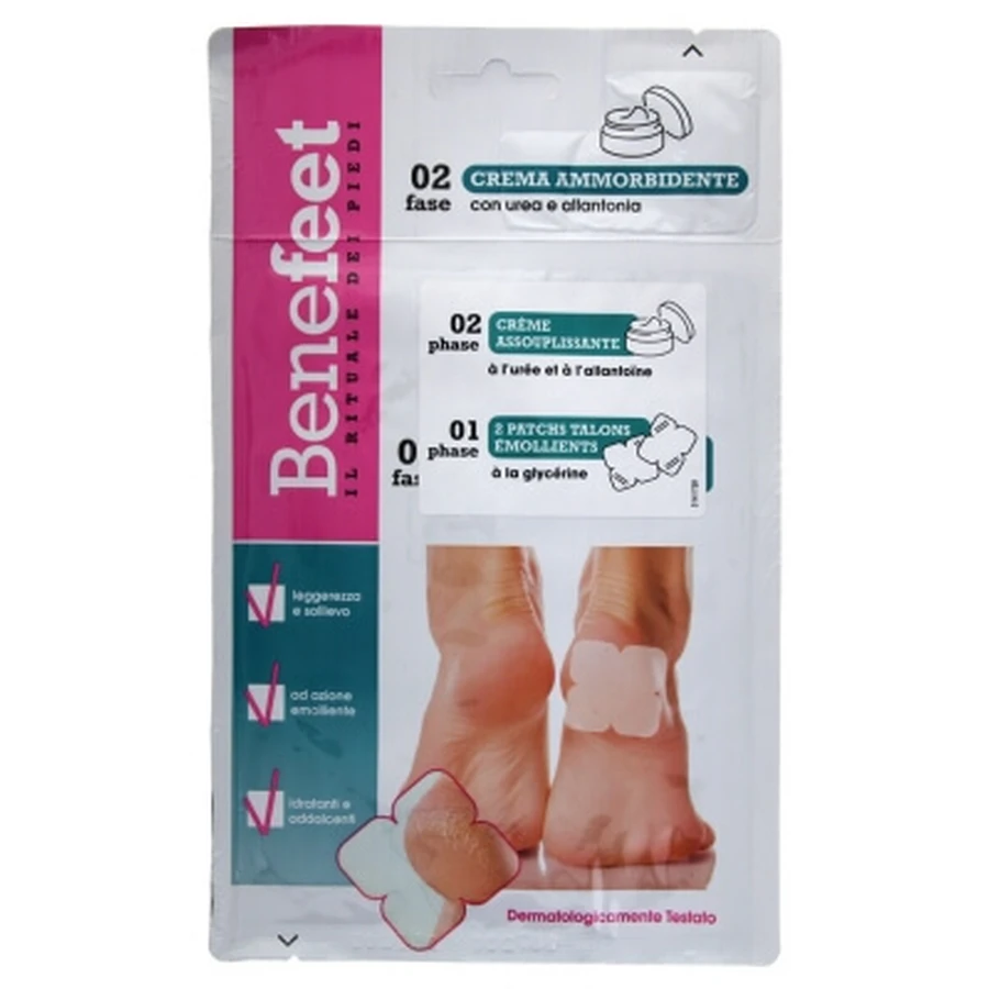 BioGenya Benefeet 2 pleisters om de hielen zachter te maken