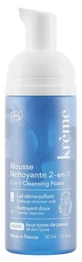 Organic 2-in-1 Cleansing Mousse, 50 ml