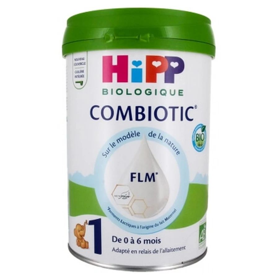 HiPP Combiotic FLM 1, 0–6 maanden, biologisch, 800 g