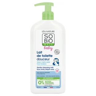 Léa Nature SO BIO étic Baby Lait de Toilette Douceur Bio 500 ml