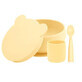 Set pappa in silicone BWL I, Mellow Yellow, Minikoioi