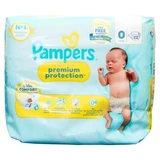 Pampers Premium Protection Skin Comfort Taille 0 22 Couches (3 kg et -)