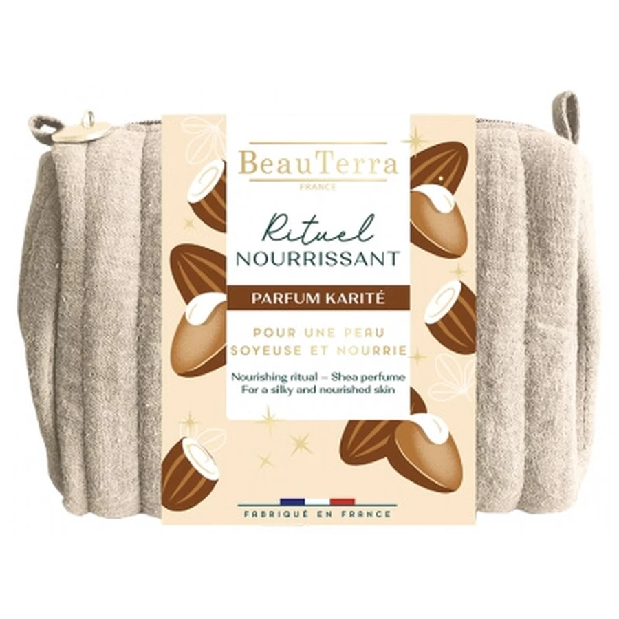 Kit de rituales nutritivos con manteca de karité de BeauTerra