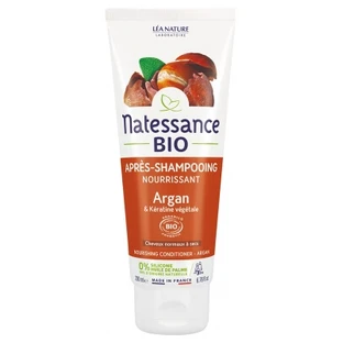 Natessance Voedende Conditioner met argan en biologische plantaardige keratine, 200 ml