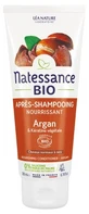 Acondicionador nutritivo Natessance con argán y queratina vegetal ecológica, 200 ml