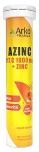 Arkopharma Azinc Vit. C 1000 mg + Zinc 20 Effervescent Tablets