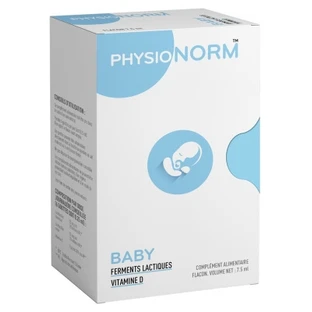 Immubio Physionorm Baby Milchsäurebakterien und Vitamin D, 7,5 ml