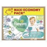 Pampers Harmonie Taille 6 Maxi Pack 64 Couches (13 kg et +)