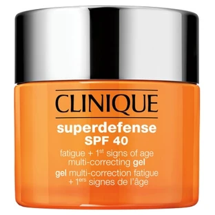 Clinique Superdefense SPF 40 Multi-Correction Gel for Fatigue and Early Signs of Aging, All Skin Types, 50 ml