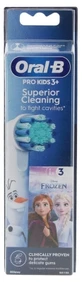 Oral-B Pro Kids Ages 3 and Up, 3 Replacement Brush Heads