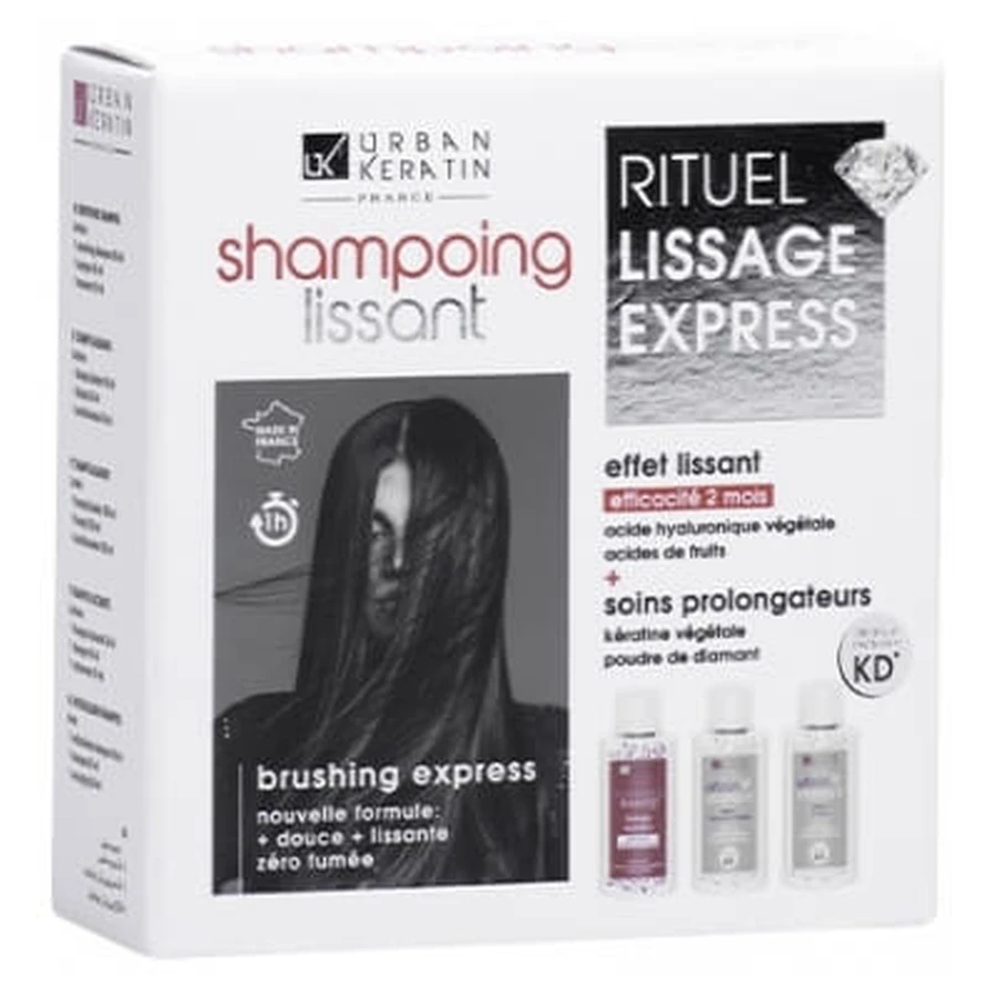 Urban Keratin Express Smoothing Ritual Set: Gladmakende shampoo