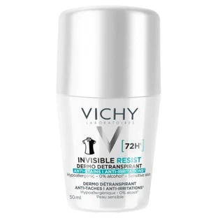 Vichy Invisible Resist Dermo-Antiperspirant 72H Roll-On-Deodorant, 50 ml