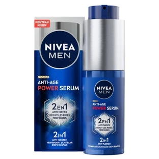 Nivea Men Power 2-in-1 Anti-Aging and Anti-Dark Spot Face Serum SPF 30, 50 ml