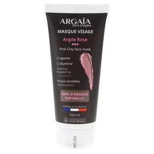 Argaïa Gesichtsmaske mit rosa Tonerde 100 ml