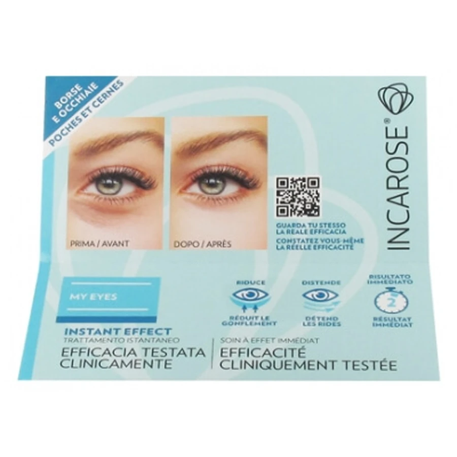 Incarose My Eyes Sofortwirkung gegen Schwellungen und Augenringe 8 ml