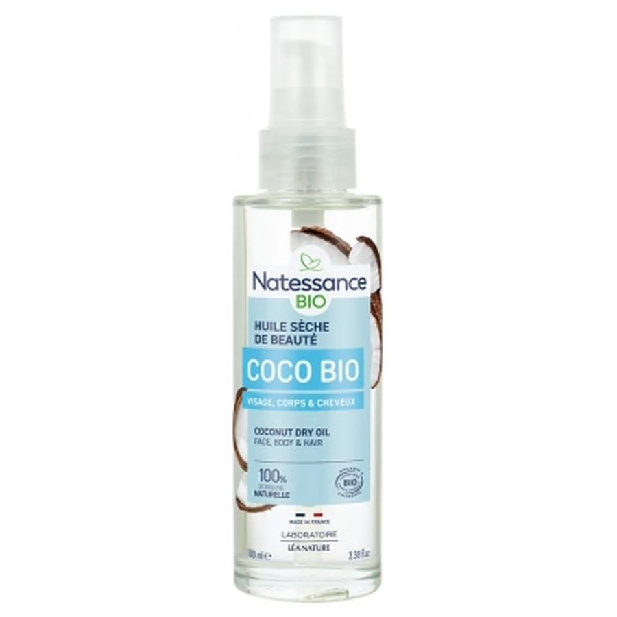 Natessance Coco Protects and Enhances Organic Dry Oil 100 ml